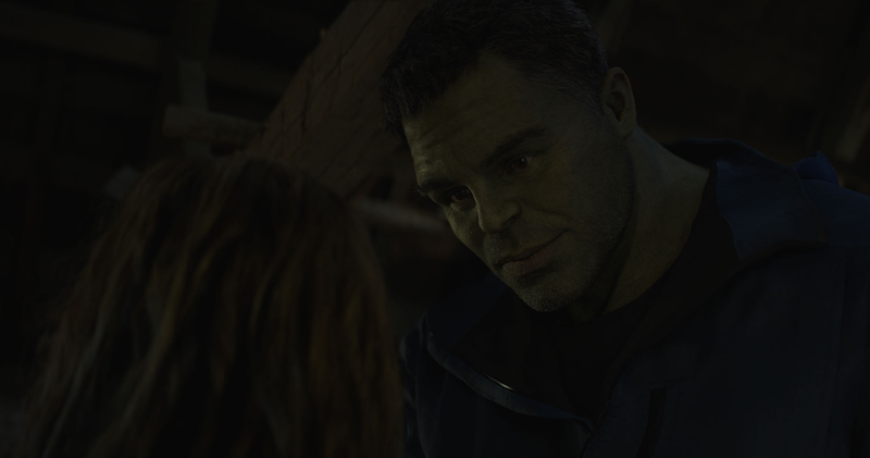 No glasses this time for Hulk.